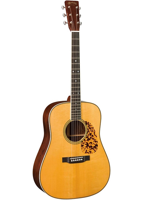 Martin Custom Limited Edition CS-Bluegrass Dreadnought Acoustic Electric Guitar - Natural