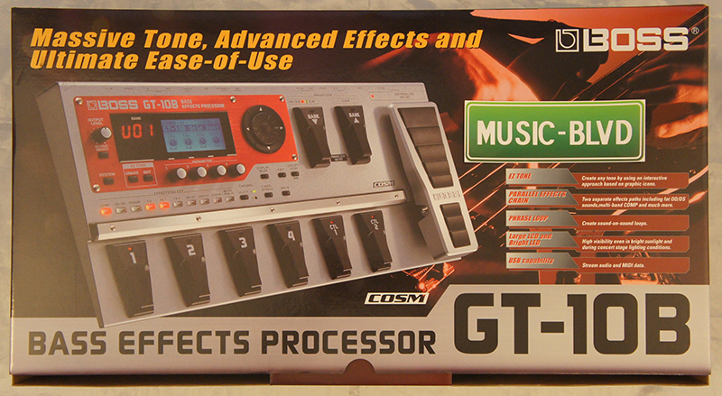 Boss GT-10B Multi-Effects Pedal