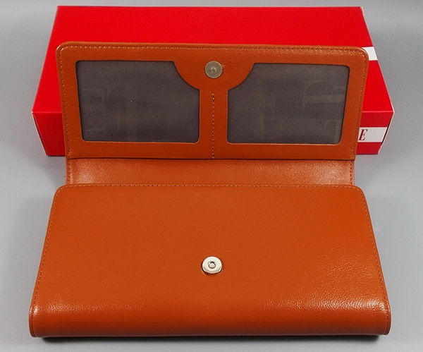 กระเป๋าสตางค์ ELLE น้ำตาล ใหม่ แท้