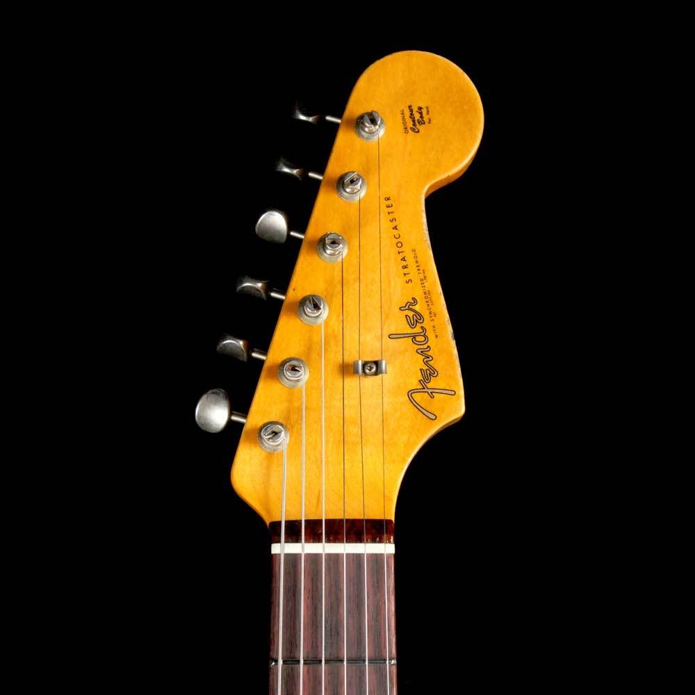 Fender Custom Shop 62 Stratocaster Heavy Relic - Black Over 3-Tone Sunburst