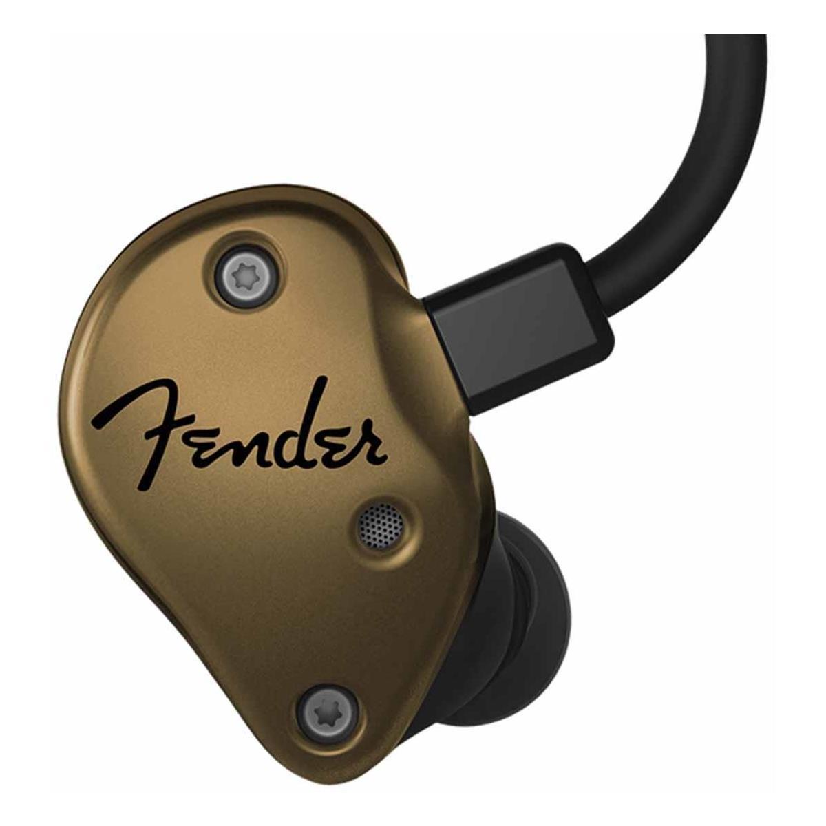 Fender FXA7 Pro In-Ear Monitor, Gold