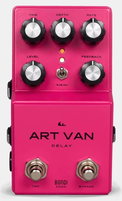 Bondi Effects Art Van Bucket Brigade Powered Analog Delay Pedal