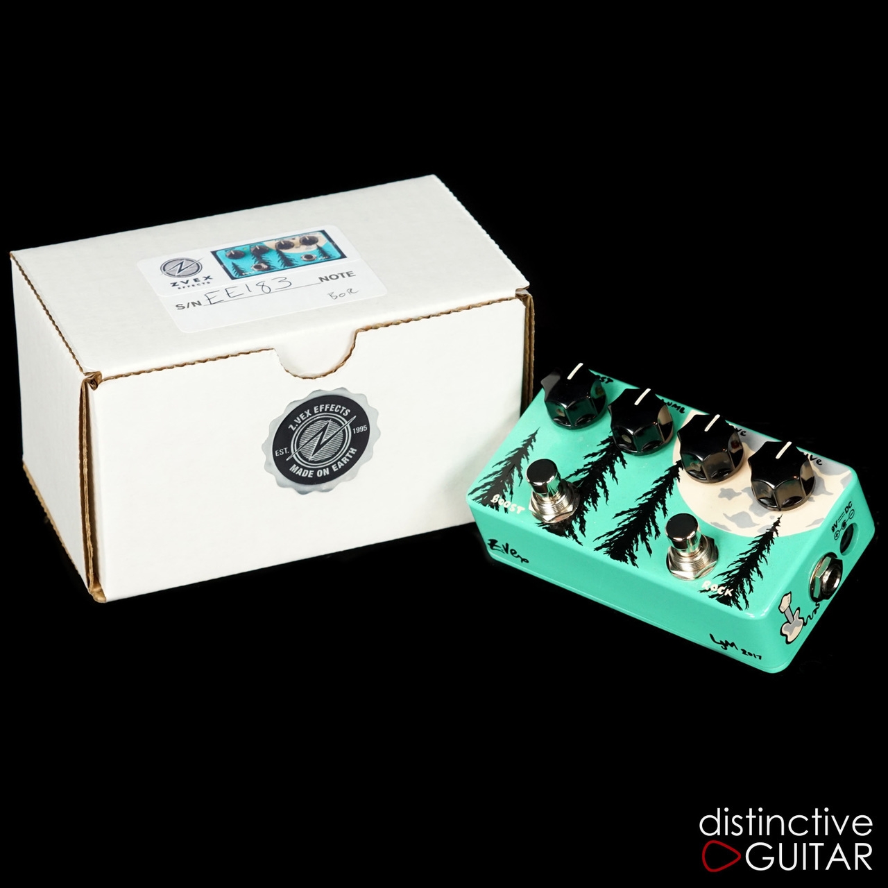 Zvex Box of Rock Custom Hand Painted NAMM Showpiece #EE183