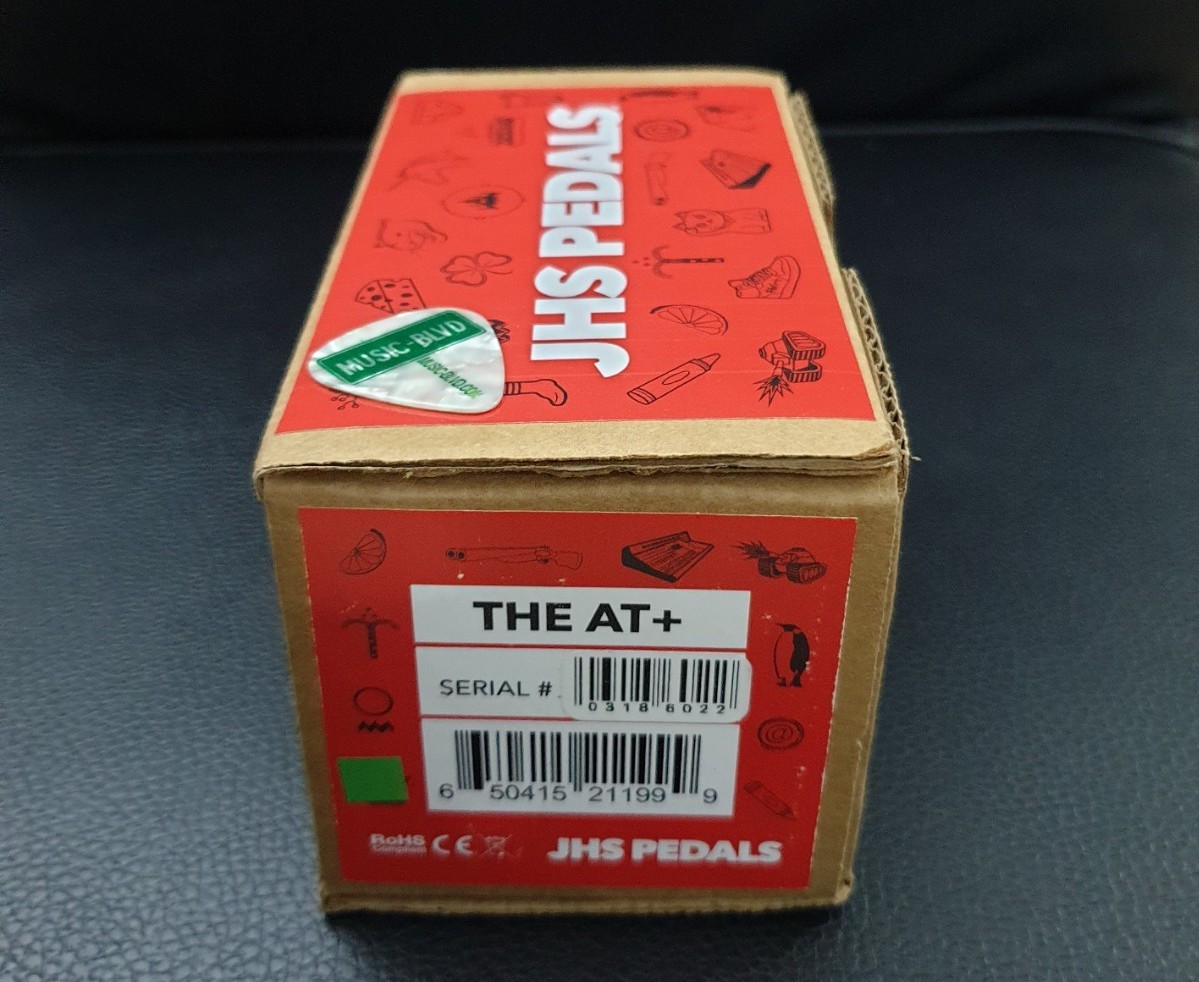 JHS AT + (Andy Timmons) Drive V2 Pedal - Red