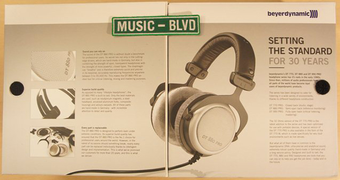 Beyerdynamic DT 880 Pro Studio Headphones