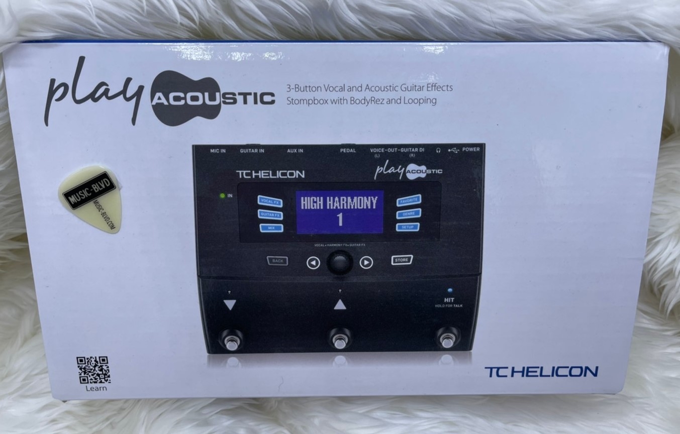 TC-Helicon VoiceLive Play Acoustic Guitar and Vocal Effects Processor Pedal