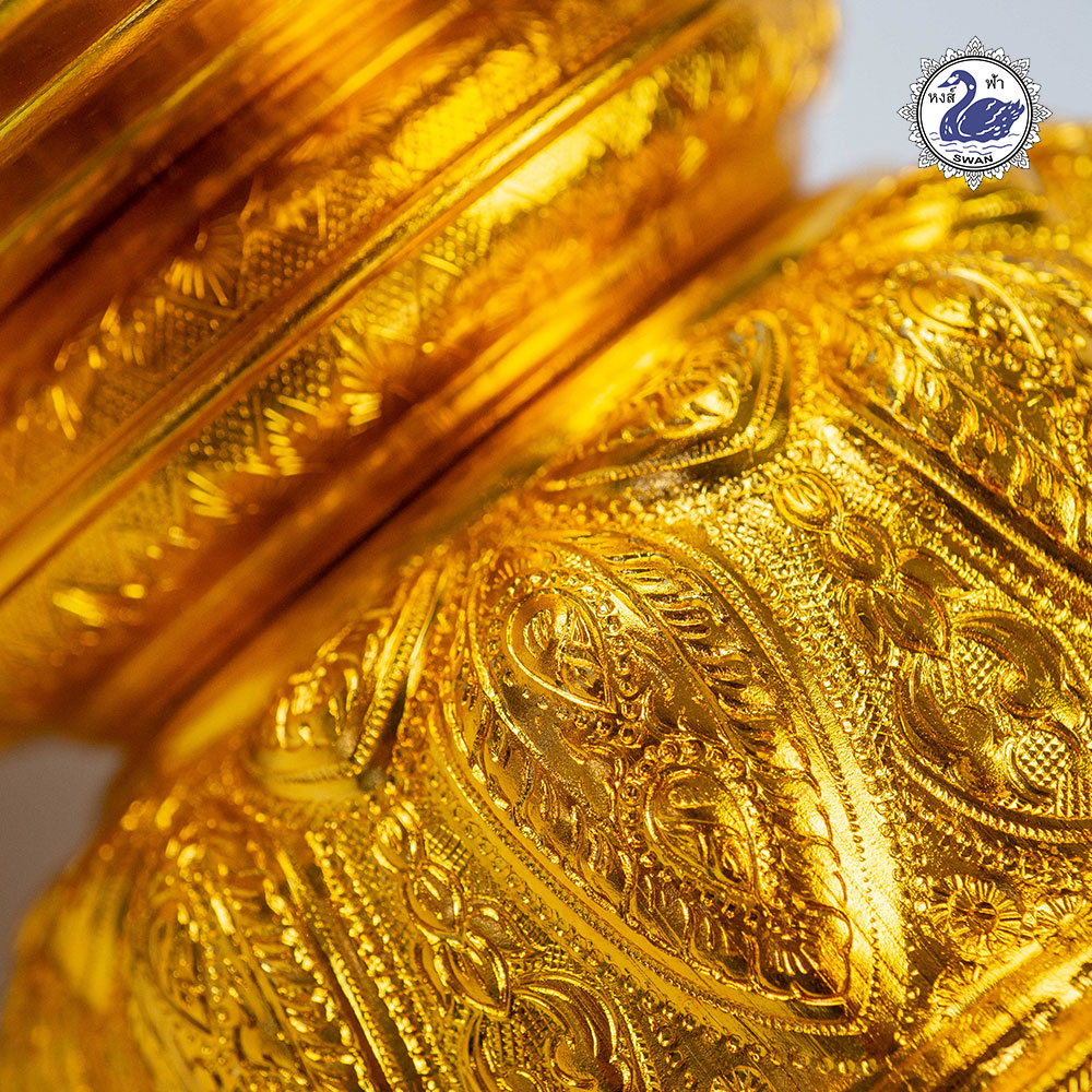 Aluminum Freedom Gold Pedestal 16 cm