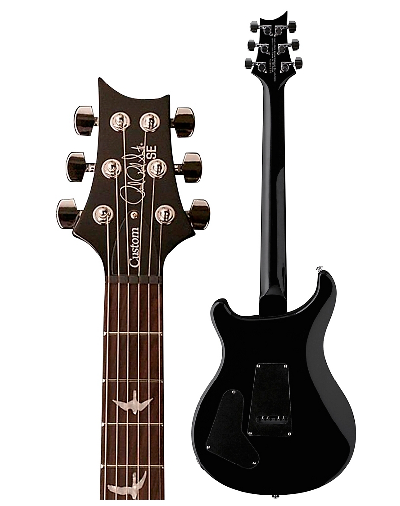 PRS SE Custom 22 Semi-Hollow Electric Guitar Gray Black