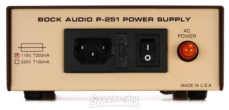 Bock Audio 251 Large-diaphragm Tube Condenser Microphone