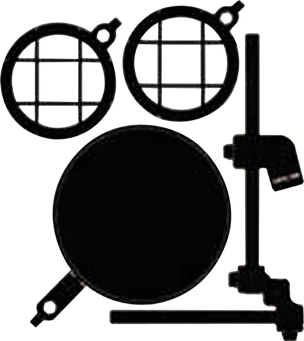 Sabra Som SSM-POP Pop Filter and Shock Mount Kit for Microphones