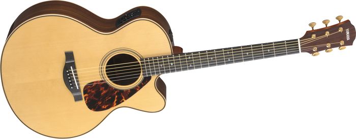 Yamaha LJX26CP Jumbo Acoustic-Electric Guitar Natural