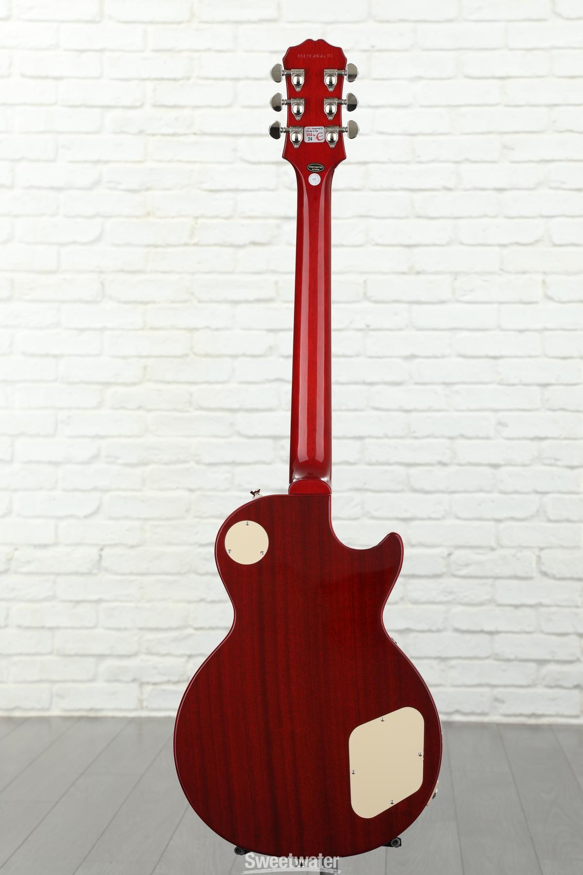 Epiphone Les Paul PlusTop PRO Left-Handed Electric Guitar Heritage Cherry Sunburst