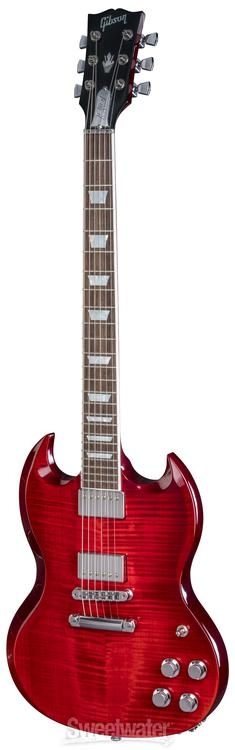 Gibson SG Standard HP 2018 - Blood Orange Fade