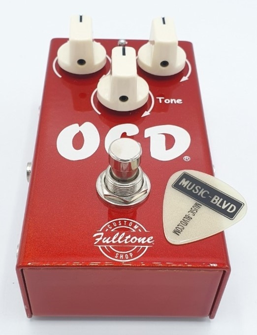 Fulltone Custom Shop Limited-Edition Custom Shop Candy Apple Red OCD Overdrive Effects Pedal
