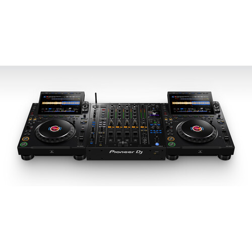 AlphaTheta CDJ-3000X High-Resolution Professional DJ Player (Black)