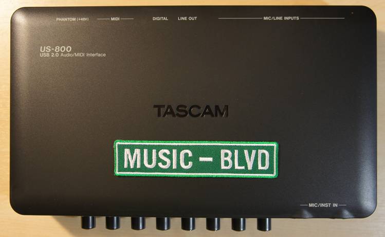 TASCAM US-800 USB Audio/MIDI Interface