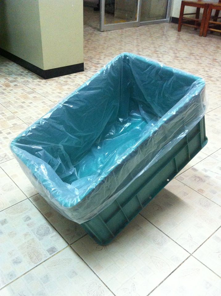 ถุงใส่ผัก เกรดพรีเมี่ยม 3-5 ก.ก. 210 กก.