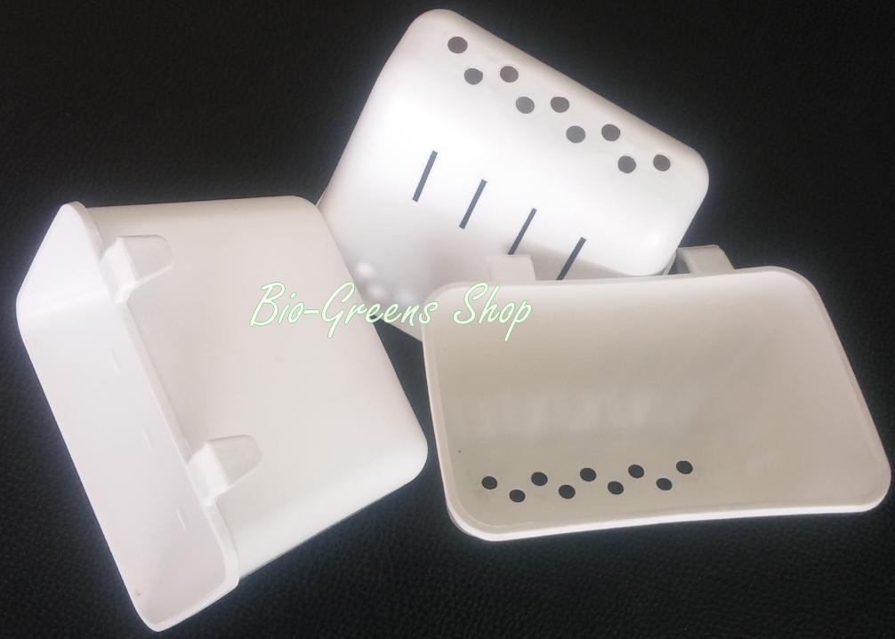 กระถางต้นไม้สวนแนวตั้ง ขนาดเล็ก สีขาว