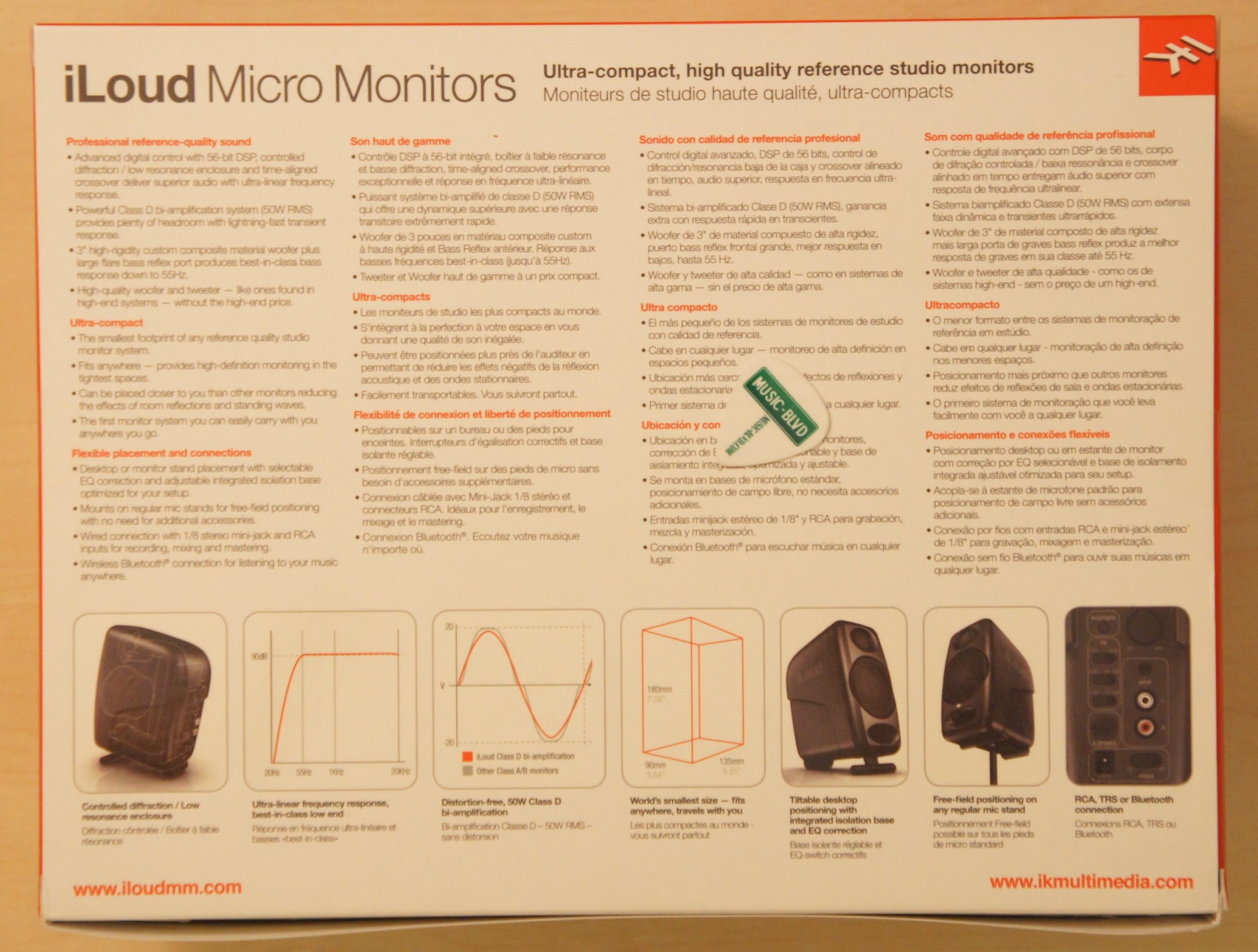 IK Multimedia iLoud Micro Monitor (Pair)