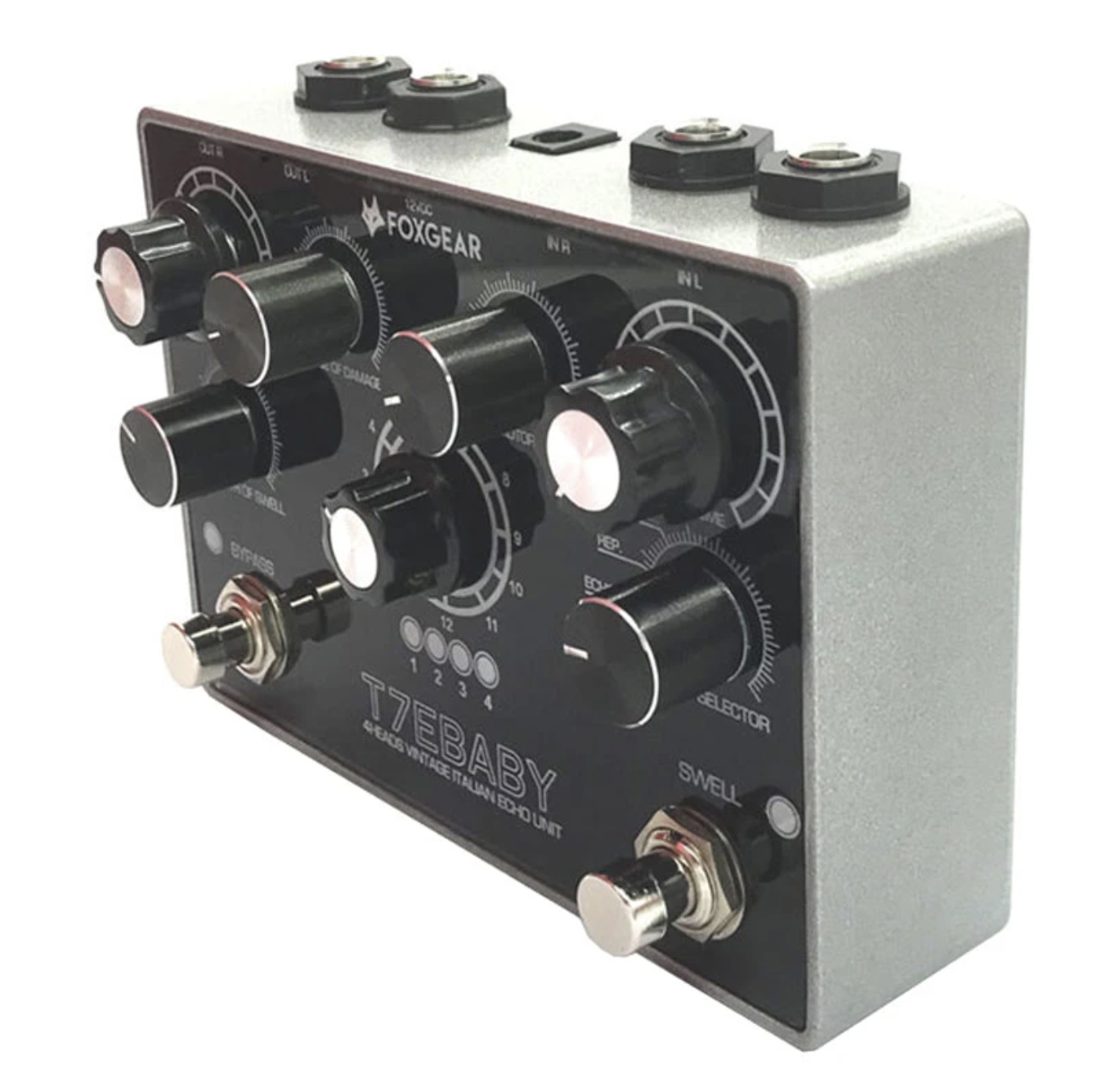 FoxGear Baby 4-Head Stereo Vintage Echo Pedal