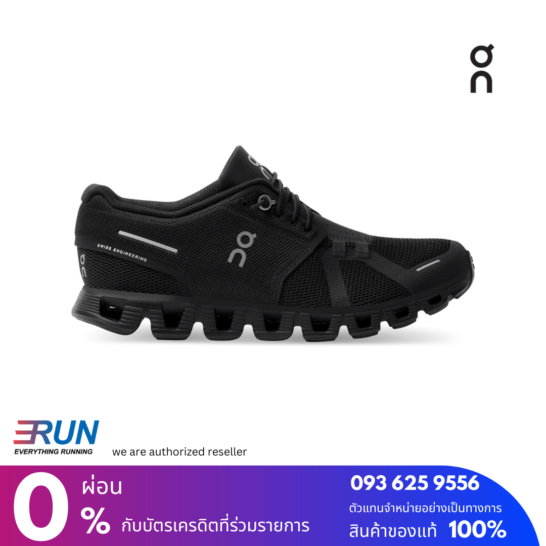 ON Cloud 5 Men All black/ Undyed White