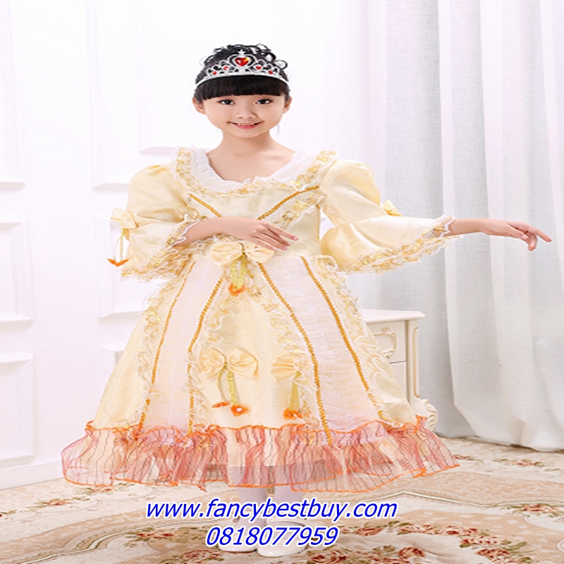 ชุดประจำชาติรัสเซีย ชุดประจำชาติฝรั่งเศส ชุดประจำชาติยุโรป มีขนาด 110, 120, 130, 140