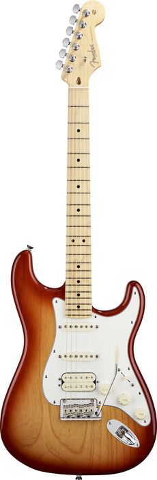 Fender American Standard Stratocaster HSS Electric Guitar with Maple Fretboard