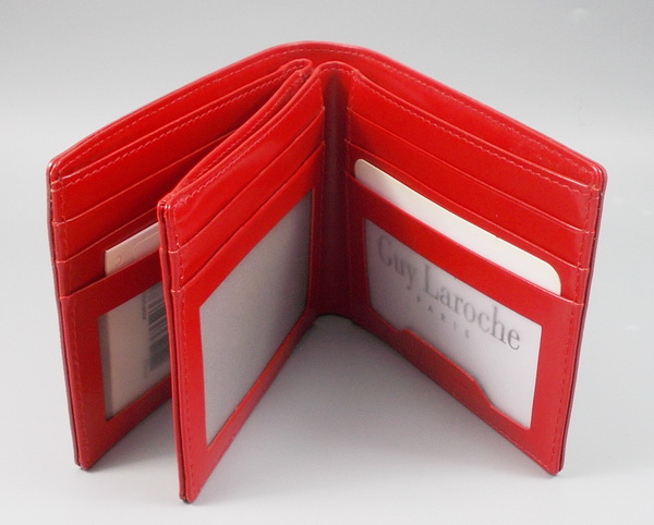 กระเป๋าสตางค์ Guy Laroche แดง ใหม่ แท้