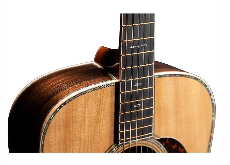 Martin D-45 Modern Deluxe Acoustic Guitar Natural