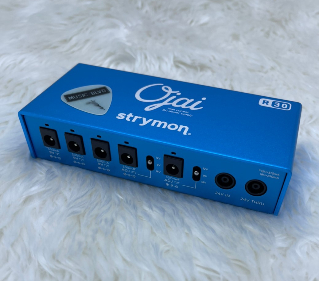 Strymon Ojai R30 5-output High Current Low-profile Guitar Pedal Power Supply