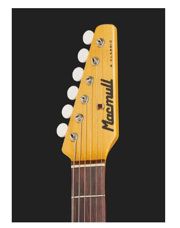 Macmull Guitars S-Classic RW 3 Tone Sunburst