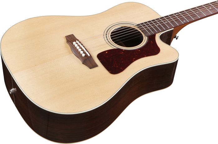 Guild D-50CE Standard Cutaway Acoustic-Electric Guitar Natural