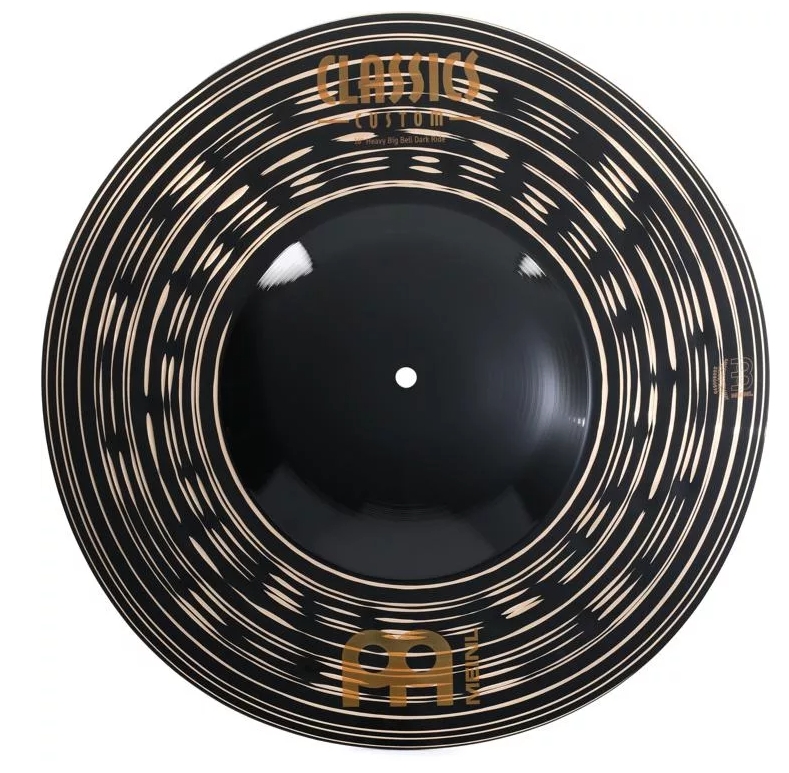 Meinl Cymbals 18-inch Classics Custom Dark Heavy Big Bell Ride Cymbal