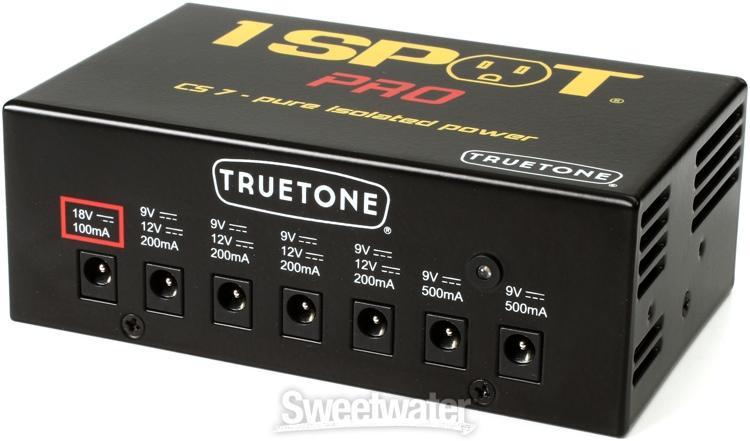Truetone 1 SPOT PRO CS7 7-output Isolated Guitar Pedal Power Supply