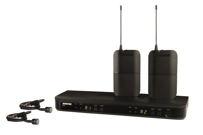 Shure BLX188/PG85 Wireless Dual-Channel Lavalier System