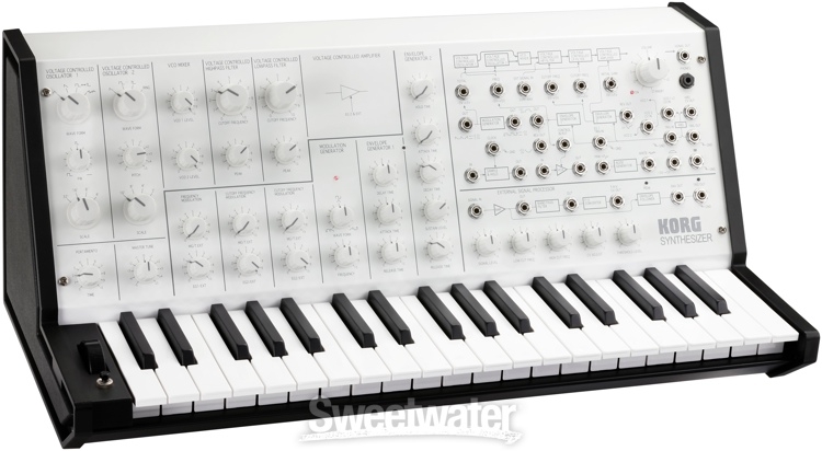 Korg MS-20 Mini Analog Synthesizer - Limited Edition White