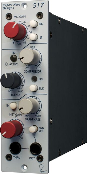 Rupert Neve Designs Portico 517: 500 Series Mic Pre / DI / Comp