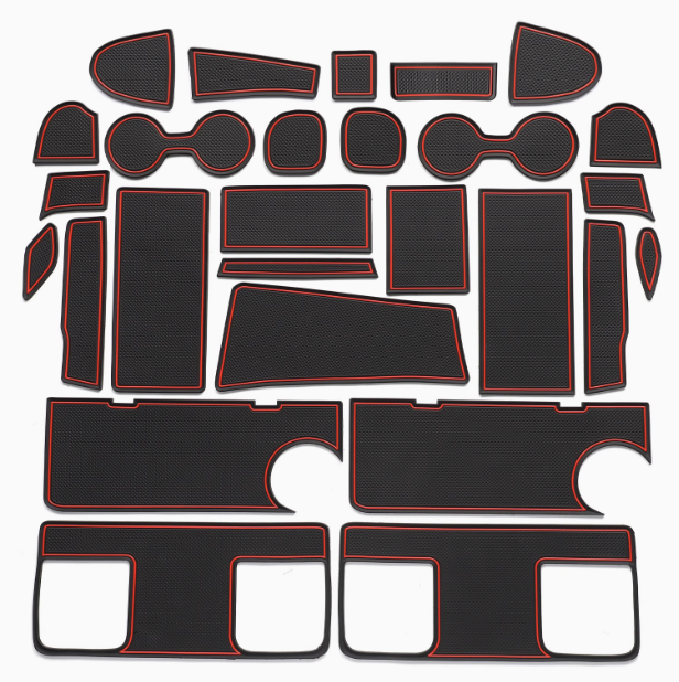 แผ่นรองแก้ว แผ่นรองช่องในรถ กันลื่น Nissan SERENA e-POWER นิสสันเซเรน่า MPV