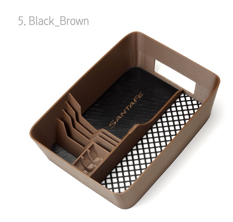 กล่องเก็บของถาดคอนโซล Hyundai SANTA FE Hybrid ฮุนได ซานตา เฟ่