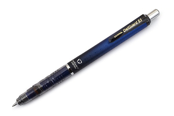 ดินสอกด Zebra Delguard 0.5 ดินสอคงกระพัน ไส้ดินสอไม่หัก (สีน้ำเงินเข้ม) Japan