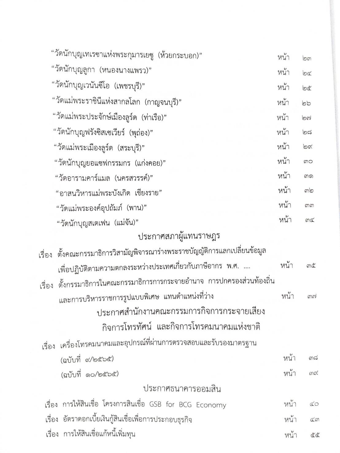 กฎหมายออกใหม่ ตอนที่ 6/66 ประกาศกรมการศาสนาฯ ประกาศธนาคารออมสิน ประกาศศาลเยาวชนและครอบจังหวัด..