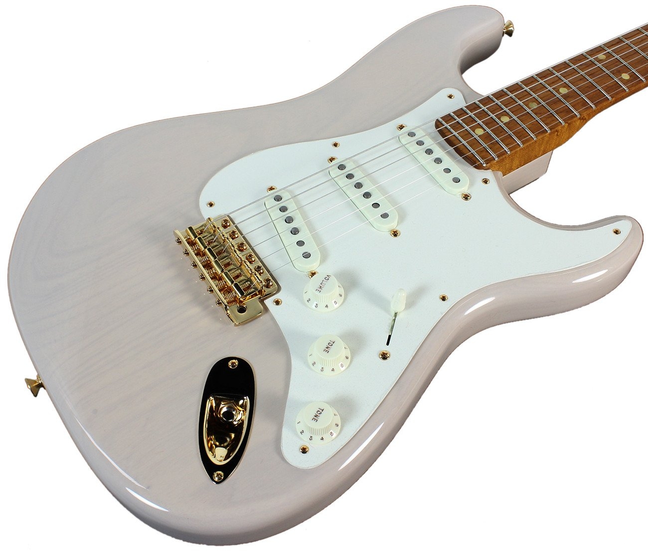 Fender Custom Shop American Custom NOS Roasted Strat - Dirty White Blonde - NAMM
