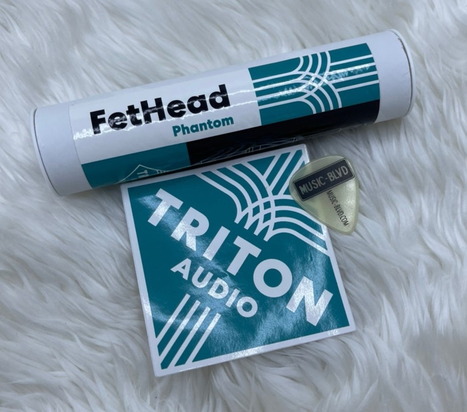 TRITON AUDIO FETHEAD PHANTOM MIC PREAMP for Condenser Microphones.