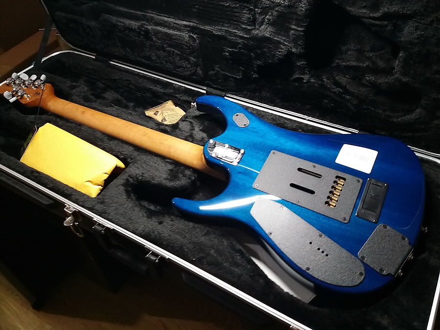 Ernie Ball Music Man 2016 John Petrucci Signature JP15 FM Bali Blue Burst Special Edition for China