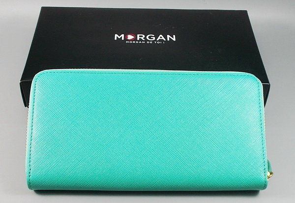 กระเป๋าสตางค์ MORGAN เขียวมะนาว ใหม่ แท้