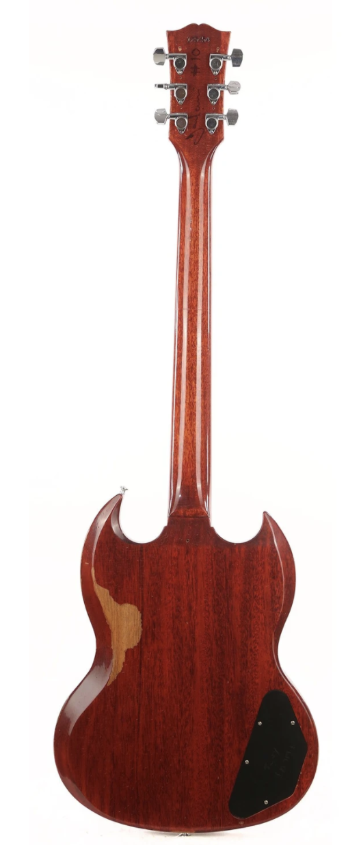 Gibson Custom Shop Tony Iommi Monkey 1964 SG Special Replica Left-Handed Aged and Signed