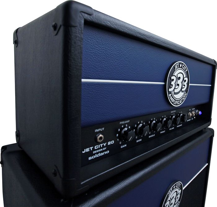 Jet City Amplification JCA20H 20W Tube Guitar Amp Head Black/Blue