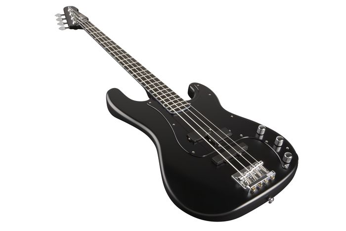 ESP Frank Bello Signature Electric Bass Black Satin