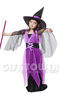 ชุดแฟนซีฮาโลวีน ชุดแม่มดน้อยสำหรับงานแฟนซี วันฮาโลวีน Little Witch ขนาด M, L, XL