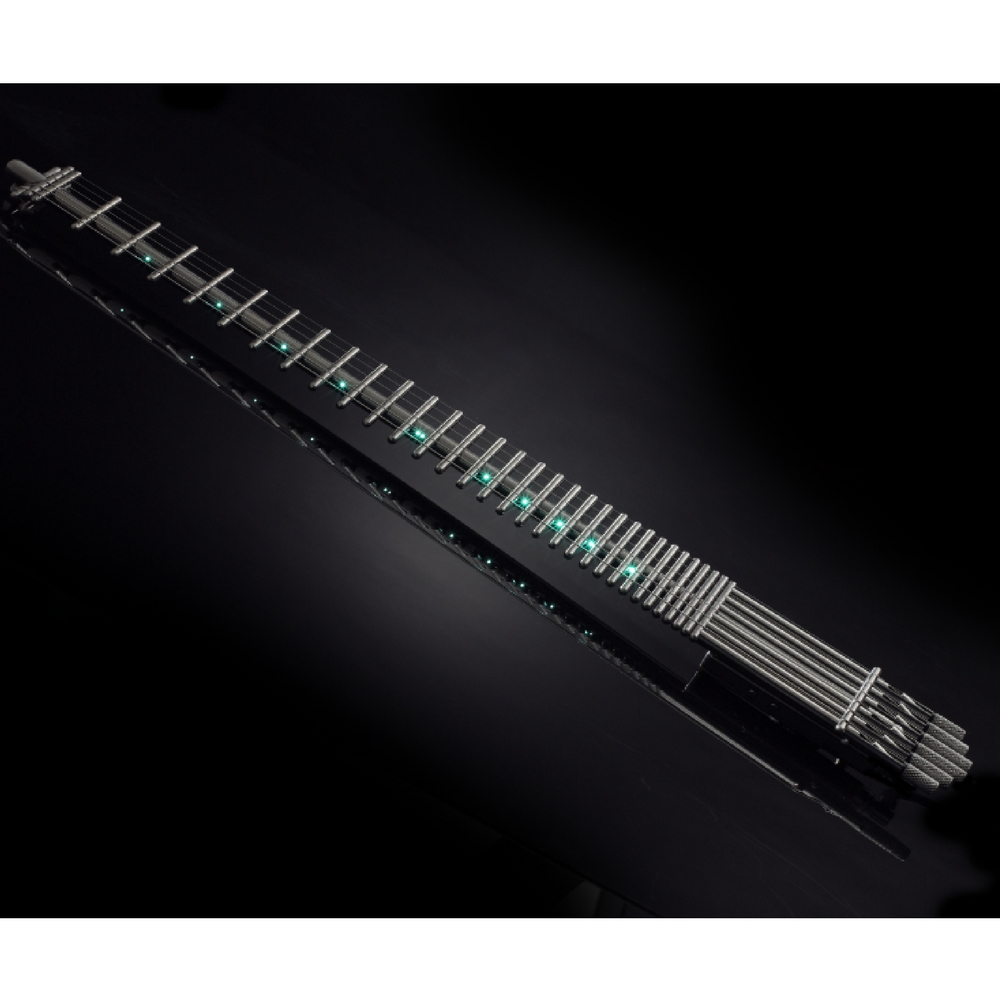 Gittler Unique Headless Electric Guitar - Titanium